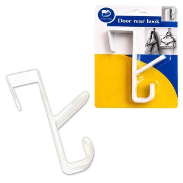 Imagem de Suporte Porta Gancho Multiuso Casaco Bolsa Toalha Quarto Sem Furos Organizador Banheiro Resistente