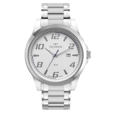 Imagem de Relógio Technos Masculino Racer Prata - 2115uag-1k