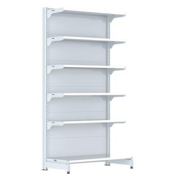 Imagem de Gondola Parede 202 FIT Farmacia Inicial 6 Bd Branco Pe Branco - Amapá