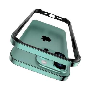 Imagem de Capa Protetora De Metal Para iPhone 16 15 pro Max 14 plus 13 Mini 12 1