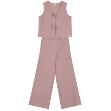 Imagem de Conjunto infantil menina em alfaiataria Mundi-Feminino