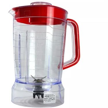 Imagem de Copo Liquidificador Mondial Premium L1000 Vermelho Cristal