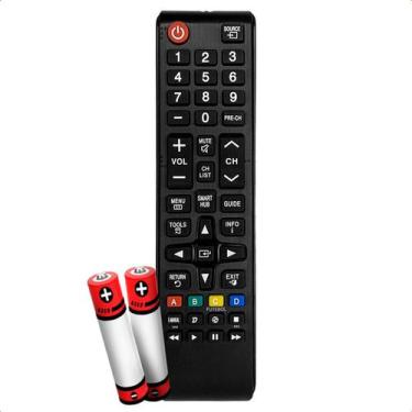 Imagem de Controle Remoto para Smart TV Samsung J5200 F5200 Compatível com Atalh