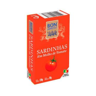 Imagem de Sardinhas em Molho de Tomate Bon Appetit 120g