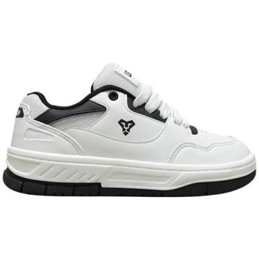 Imagem de Tênis Lejon Origem Dad Shoes Retro Skate Sneaker Masculino Cor:BrancoT