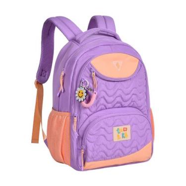 Imagem de Mochila De Costas Luluca Escolar Juvenil Meninas Lu Like - Clio Style,