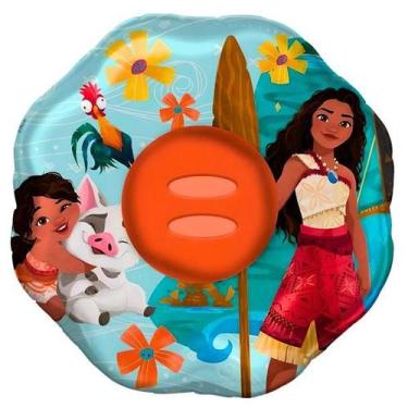 Imagem de Boia Com Assento Inflável Infantil 56cm Disney Moana 2 - ELITOYS, Moan