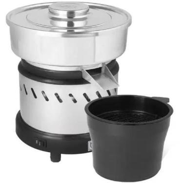 Imagem de Espremedor de Frutas TRON Master 200W Aluminio - 51.05-0002 PRETO/INOX