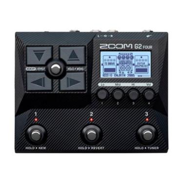 Imagem de Pedaleira para Guitarra Zoom G2 Four com Módulo de efeitos (com fonte)
