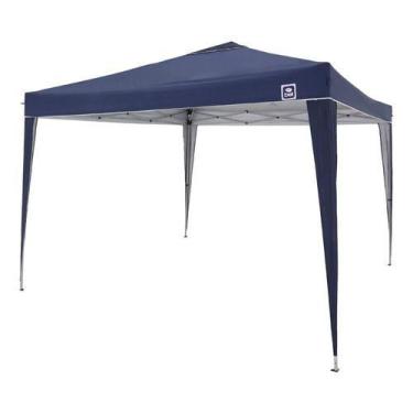 Imagem de Gazebo De Aço - Articulável - 2,6x3x3m - Linha Premium - Bel, Azul