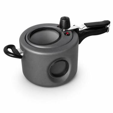Imagem de Panela de Pressão Alumínio 4,5L Visor Lateral Antiaderente Grande Alum