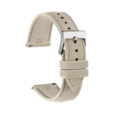 Imagem de Pulseira De Relógio À Prova d'Água De Liberação Rápida Em Tecido De Lo