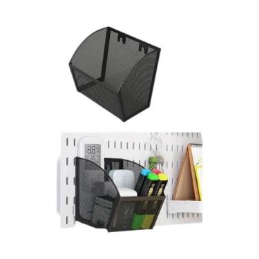 Imagem de Organizador De Mesa Decorativo Para Escritório Com Pegboard E Acessóri