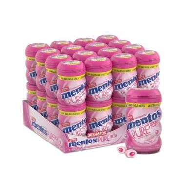 Imagem de Chiclete Mentos Bubble Tutti Mint Pote Mini - 30 Unidades 20g