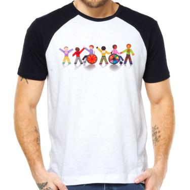 Imagem de Camiseta inclusão social educação infantil camisa