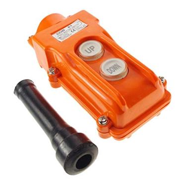 Imagem de 1 Peça COB61 Guincho Interruptor de Controle Pendente de Guindaste 2 Vias para Cima