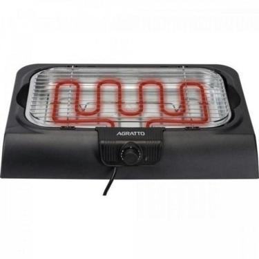 Imagem de Churrasqueira Eletrica 220V Ch2-02 Mr.Cheff Preta Agratto