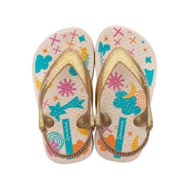 Imagem de Chinelo Infantil Menina Brilho Com Elastico Ipanema - Grendene Kids