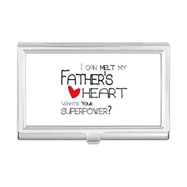 Imagem de Porta-cartões I Can Melt My Father's Heart Best Papa Love