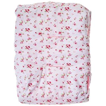 Imagem de Alan Pierre Baby Capa para Carrinho Pliko sem Bordado, Flor Rosa Fundo Branco