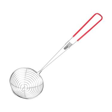 Imagem de OSALADI Coador de aranha Escumadeira Escumadeira Concha Escumadeira para Cozinhar e Fritar