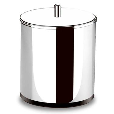 Imagem de Lixeira Brinox com Tampa Decorline em Aço Inox - 5,4 L
