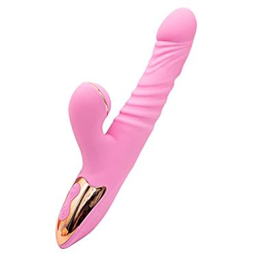 Imagem de Massageador de Clitóris com Sucção 10 Vibração 5 Lamber 5 Flapping Modos Estimulador Erótico Sugador de Clitóris e Vibrador Feminino para Mulher Portátil e Discreto B5A