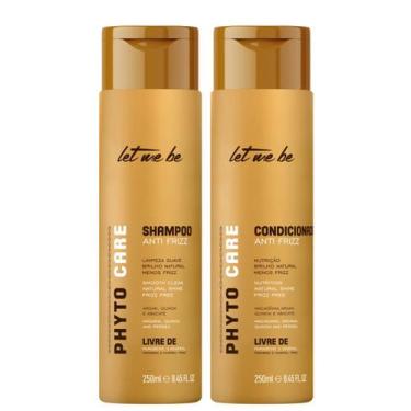 Imagem de Kit Shampoo + Cond. Anti Frizz Phyto Care By Let Me Be 250ml