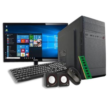 Imagem de Computador Completo Core I7 4ª 16Gb Ram Ssd 240Gb Monitor 20'' Kit Teclado Wifi