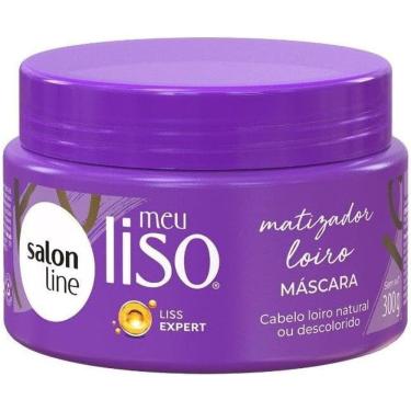 Imagem de SalonLine Máscara Meu Liso Matizadora Loiro - 300g