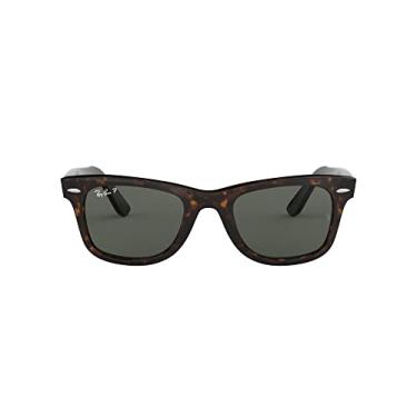 Imagem de Ray-Ban Óculos de Sol Quadrado Polarizado Triacetato Celulose Moderno Unissex-Adultos