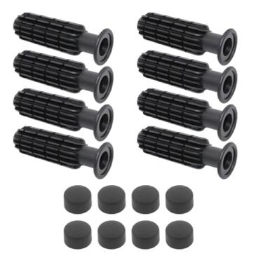Imagem de UGPLM 8x apertos de pebolim octogonal design antiderrapante leve portátil futebol de mesa com plugue final acessórios de substituição criança