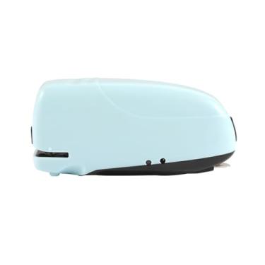 Imagem de Daconovo Grampeador elétrico automático Grampeador de mesa automático Capacidade de 10 folhas Suporte com menos esforço Grampos 24 horas por dia, 6 dias por semana para material escolar de escritório