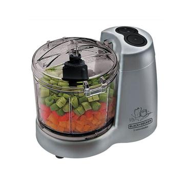 Imagem de Mini Processador Com 2 Velocidades E Função Pulsar Prata 220v - Black&decker