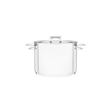 Imagem de Caldeirão Aço Inox Brava C- Duas Alças E Fundo Triplo 24cm - Tramontina