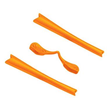 Imagem de OSharp Meias auriculares e protetores de nariz de substituição para óculos de sol Oakley Radar Path/Radar Path Asian Fit (AF) - Laranja