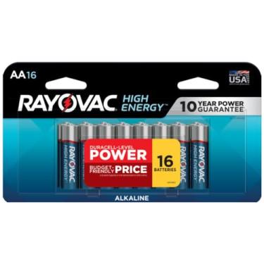 Imagem de Rayovac Pacote com 16 pilhas Aa E-E51782, pacote com 16 pilhas Aa