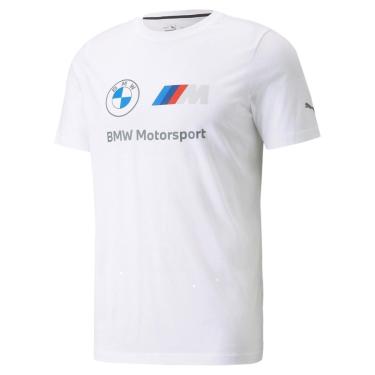 Imagem de Camiseta Puma BMW MMS ESS Logo Masculino - Branco-Masculino
