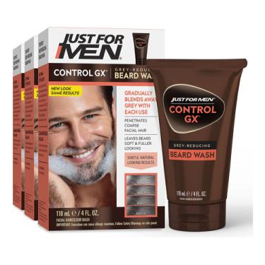 Imagem de Shampoo Para Lavagem De Barba Exclusivo Para Homens Control Just for Men