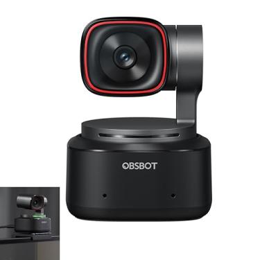 Imagem de OBS~BOT Tiny 2 Webcam 4K com Controle de Voz PTZ, Câmera Web Cam Sensor de 1/1,5" CMOS, Controle por Gestos, 60 FPS, HDR, AI Multimodo e Foco Automático