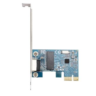 Imagem de Placa de Rede para PC, Placa de Rede Gigabit Ethernet RJ45 10, 100, 1000 Mbps, Função Sem Disco Placa de Rede PCIe PC Compatível Com BXP, EHD, RPL, PXE Sem Disco