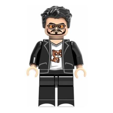 Imagem de Tony Stark T-Shirt Homem De Ferro Boneco Blocos De Montar
