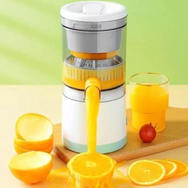 Imagem de Espremedor Extrator de Sucos de Frutas Portátil Laranja Limão Cozinha 
