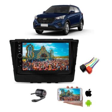 Imagem de Mp5 Multimidia Moldura 2 Din Hyundai Creta Pcd + Camera - Sp. Reposiçõ