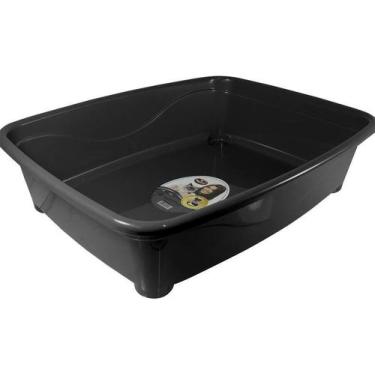 Imagem de Bandeja para Gatos Classic Preto - Furacão Pet