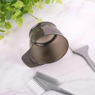 Imagem de Kit Tintura Pintura para Cabelo 1 Pote 300 ml 1 Pincel e 1 Pente - art