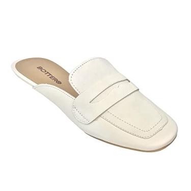 Imagem de Mule Fem Bottero Couro Summer Burnish Off White 340308/9 Tamanho:35;Cor:Branco