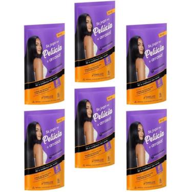 Imagem de Hene em Gel Pelucia 180gr Preto Forte (Preto Azulado) Pouch Embelleze,