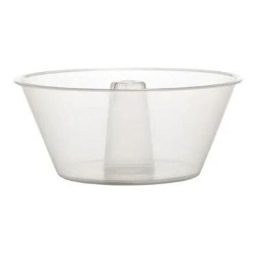 Imagem de Kit 30un Mini Pudim Forma 140ml Com Tampa Forno E Microondas - Ello Ex