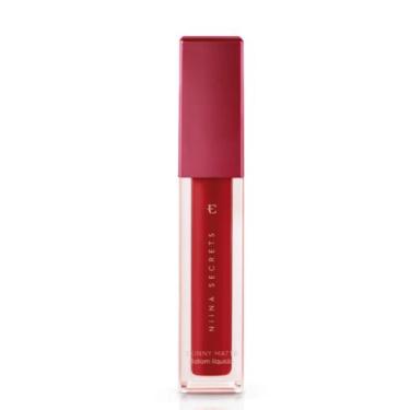 Imagem de Batom Líquido Vermelho Hibisco Niina Secrets Skinny Matte 5ml - Eudora